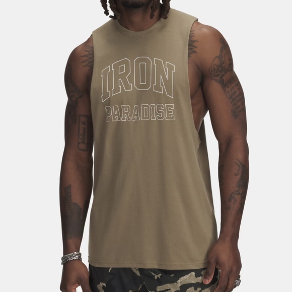 NWT Under Armour Project Rock Men’s Sleeveless Shirt XXL - Picture 3 of 13